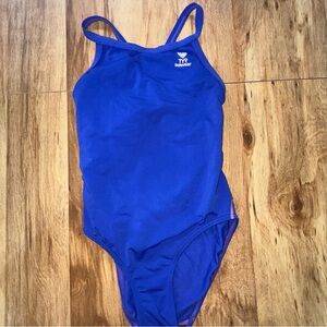 TYR Kids Royal Blue One Piece Bodysuit